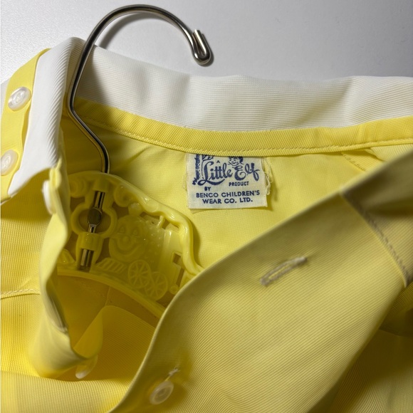 Vintage Yellow and White Baby Romper Set - Picture 13 of 16